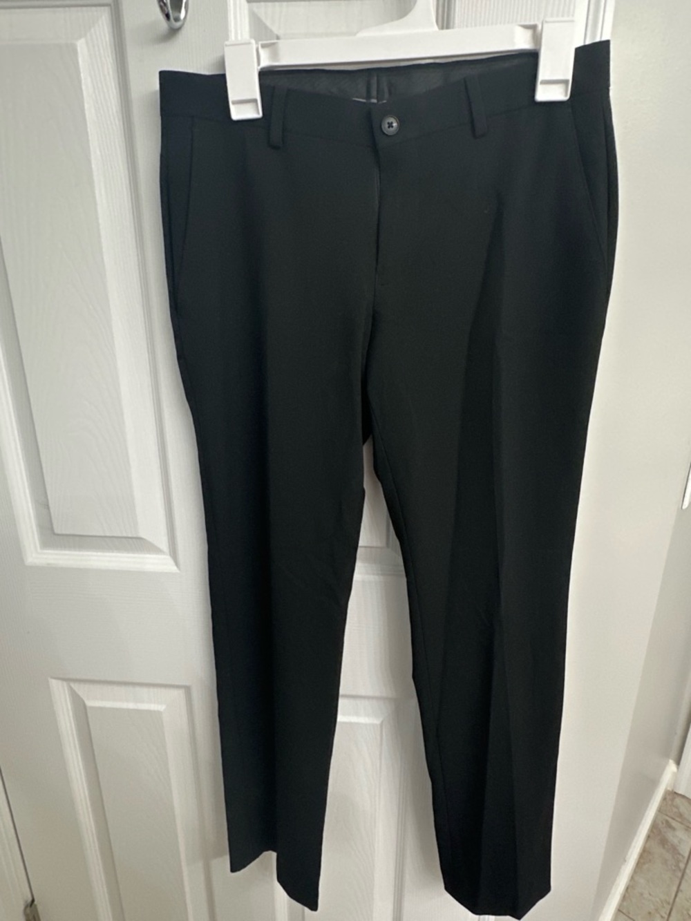 INC International Concepts Black Straight Dress Pants